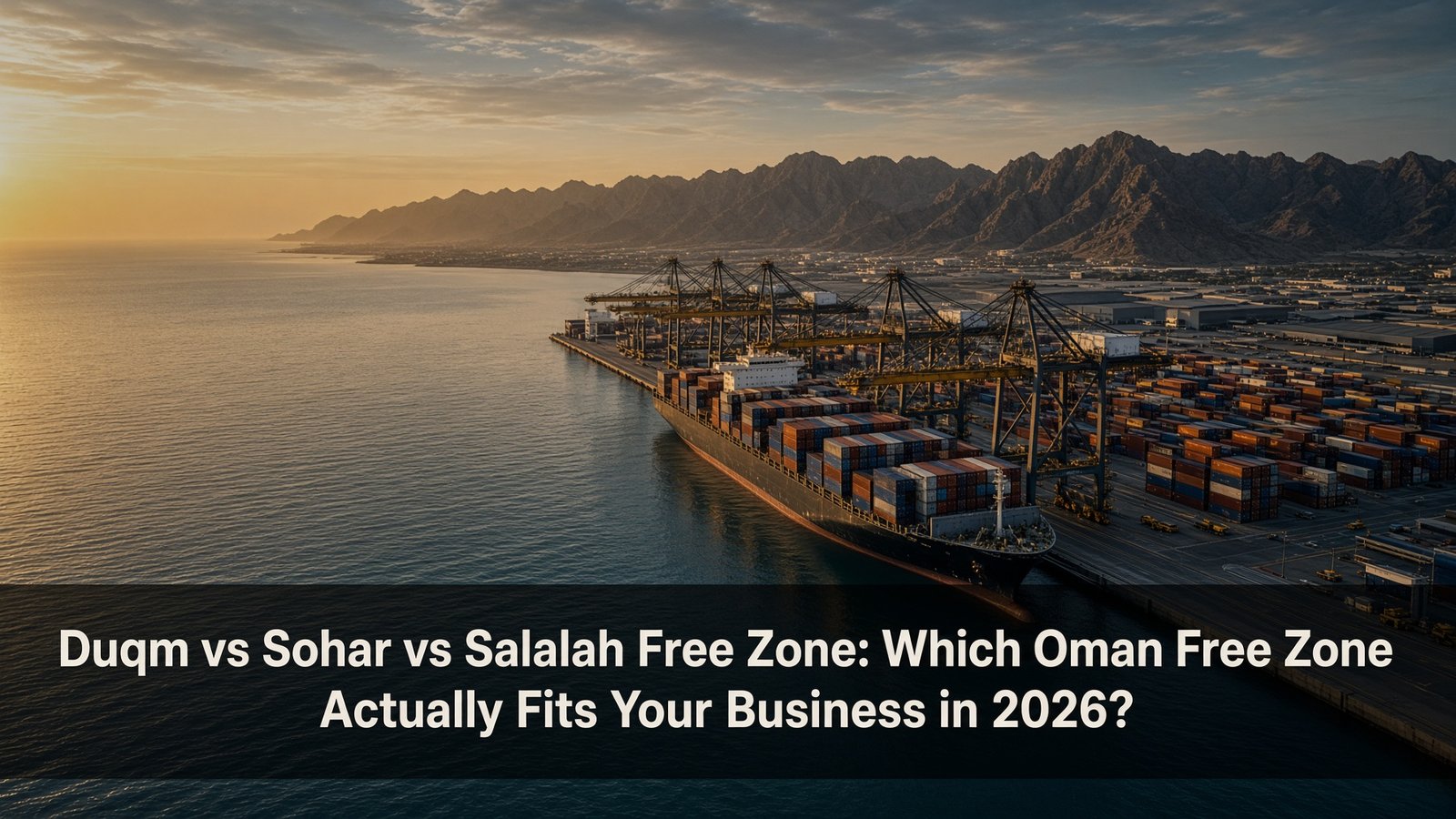Duqm vs Sohar vs Salalah free zone